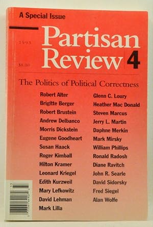 Partisan Review, Volume 60, No. 4 (1993). The Politics of Political Correctness