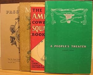 Seller image for Password, The American Cowboy Square Dance Book, Men of Fiber, Fandangle; A People's Theater FOUR PAMPHLETS for sale by K & B Books