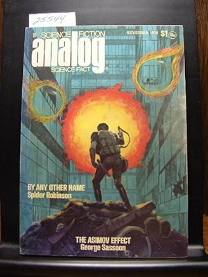 Seller image for ANALOG - Nov, 1976 for sale by The Book Abyss