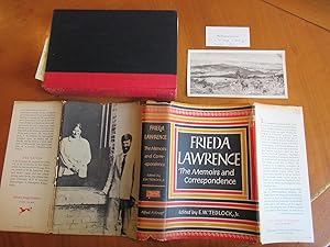 Image du vendeur pour Frieda Lawrence: The Memoirs And Correspondence (Manuscript Notes By William Goyen; Loose Photograph Of A Lawrence Paointing At His Ranch mis en vente par Arroyo Seco Books, Pasadena, Member IOBA