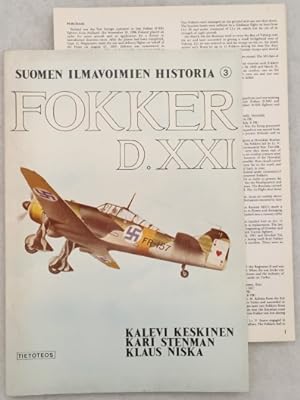 Seller image for Fokker D.XXI. for sale by Antiquariaat Clio / cliobook.nl