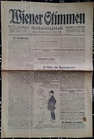 Wiener Stimmen. Nachmittagsblatt