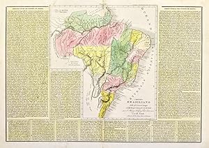 Impero brasiliano dalle pi? recenti mappe e dall'Atl. per l'AmerÖper l'Atlante St. Geog. Polit. L...