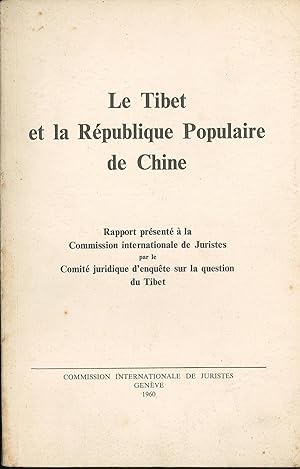 Le Tibet et la République Populaire de Chine