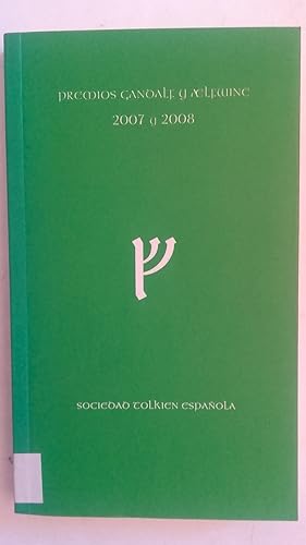 Seller image for Premios Gandalf y AElfwine 2007 y 2008 for sale by Librera Ofisierra
