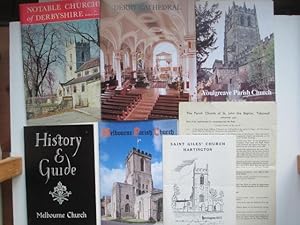 Immagine del venditore per Derbyshire church guides: notable churches of Derbyshire, Derby Cathedral, Youlgreave Parish Church, Melbourne Parish Church, Saint Giles, Hartington and St John the Baptist, Tideswell venduto da Aucott & Thomas