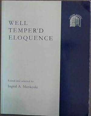 Seller image for Well Temper'd Eloquence for sale by Chapter 1