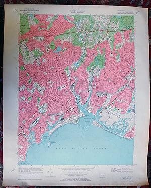 1912 Old OS Map Bristol North East 1902 Gloucestershire Sheet 72.13 