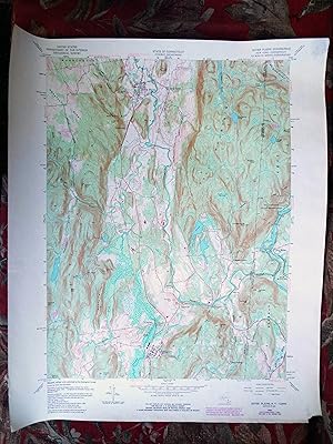 Vintage USGS Map: Dover Plains Quadrangle, NY