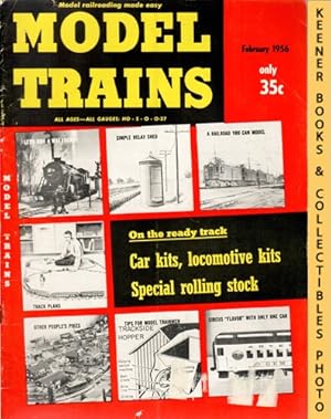 Model Trains Magazine, February 1956: Vol. 8, No. 12