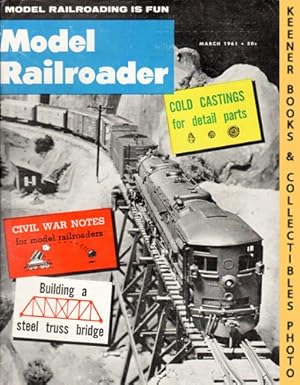 Immagine del venditore per Model Railroader Magazine, March 1961: Vol. 28, No. 3 venduto da Keener Books (Member IOBA)