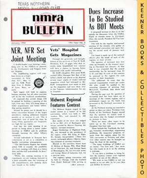 Seller image for NMRA Bulletin Magazine, January 1953: 19th Year No. 5 : Official Publication of the National Model Railroad Association Series for sale by Keener Books (Member IOBA)