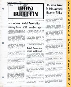 Seller image for NMRA Bulletin Magazine, April 1953: 19th Year No. 8 : Official Publication of the National Model Railroad Association Series for sale by Keener Books (Member IOBA)