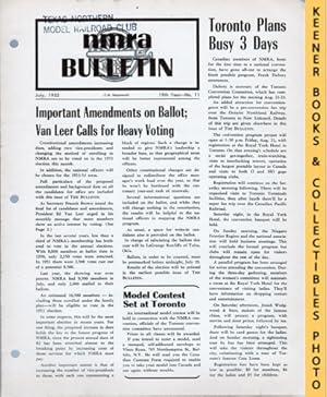 Seller image for NMRA Bulletin Magazine, July 1953: 19th Year No. 11 : Official Publication of the National Model Railroad Association Series for sale by Keener Books (Member IOBA)