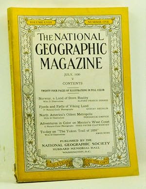 Imagen del vendedor de The National Geographic Magazine, Volume 58, Number 1 (July 1930) a la venta por Cat's Cradle Books
