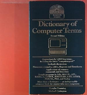 Seller image for Dictionary Of Computer Terms. Second Edition for sale by biblion2