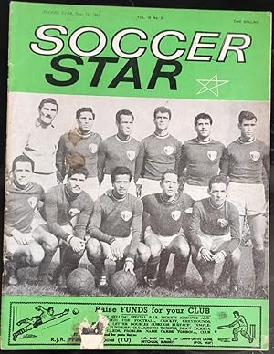 Imagen del vendedor de Soccer Star June 16th 1962 Vol.10 No.39 a la venta por Shore Books