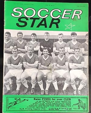 Imagen del vendedor de Soccer Star September 8th 1962 Vol.10 No.51 a la venta por Shore Books