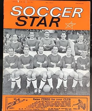 Imagen del vendedor de Soccer Star October 13th 1962 Vol.11 No.4 a la venta por Shore Books