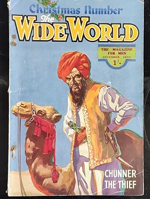 Image du vendeur pour The Wide World Magazine The Magazine For Men Christmas Number December 1933 Vol.LXX11 No.429 mis en vente par Shore Books