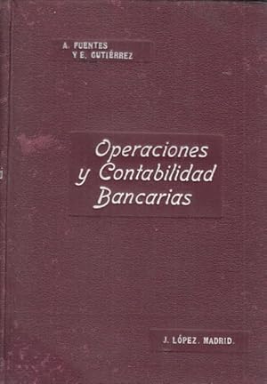 Bild des Verkufers fr Operaciones y contabilidad bancarias zum Verkauf von Librera Vobiscum