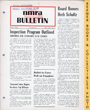 Seller image for NMRA Bulletin Magazine, March 1954: 20th Year No. 7 : Official Publication of the National Model Railroad Association Series for sale by Keener Books (Member IOBA)