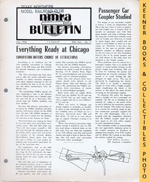 Seller image for NMRA Bulletin Magazine, July 1954: 20th Year No. 11 : Official Publication of the National Model Railroad Association Series for sale by Keener Books (Member IOBA)