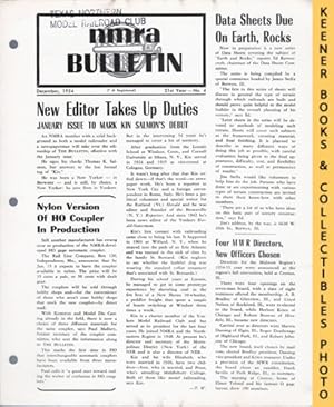 Seller image for NMRA Bulletin Magazine, December 1954: 21th Year No. 4 : Official Publication of the National Model Railroad Association Series for sale by Keener Books (Member IOBA)