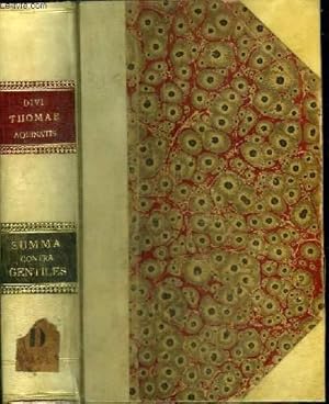 Seller image for SUMMAE CONTRA GENTILES - LIBRI QUATUOR for sale by Le-Livre