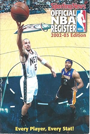 Image du vendeur pour The Sporting News Official Nba Register 2002-03 mis en vente par Willis Monie-Books, ABAA