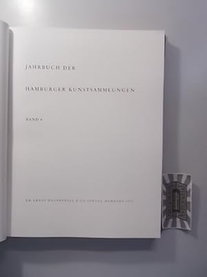 Imagen del vendedor de Jahrbuch der Hamburger Kunstsammlungen. Band 4. a la venta por Druckwaren Antiquariat