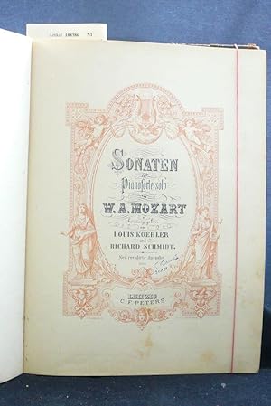 Sonaten für Pianoforte solo von W.A. Mozart. neu revidirte Ausgabe. o.A.