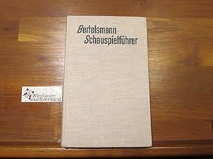 Bild des Verkufers fr Bertelsmann Schauspielfhrer : Von Aischylos bis Ionesco. zum Verkauf von Antiquariat im Kaiserviertel | Wimbauer Buchversand