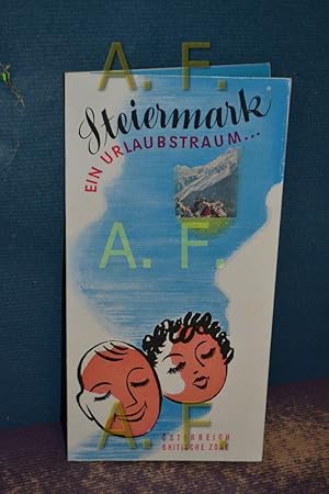 Seller image for Steiermark, ein Urlaubstraum (Werbeprospekt in 12 Teilen) for sale by Antiquarische Fundgrube e.U.