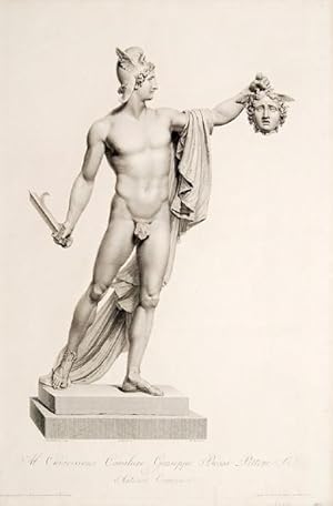 Perseus with the head of Medusa.
