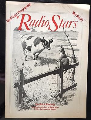 Seller image for Radio Stars band Unofficial Programme (spoof of Radio Times) for sale by Shore Books