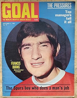 Goal The World's Greatest Soccer Weekly December 6, 1969