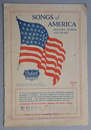 Imagen del vendedor de Songs of America: a Collection of Patriotic and National Airs with Brief Histories of the Songs a la venta por Faith In Print