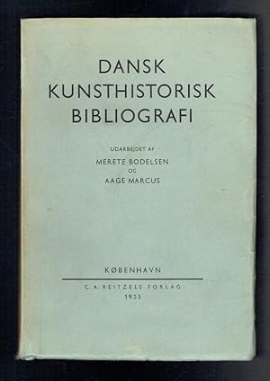 Image du vendeur pour Dansk Kunsthistorisk Bibliografi mis en vente par Sonnets And Symphonies