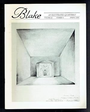 Imagen del vendedor de Blake An Illustrated Quarterly Volume 23 Number 4 Spring 1990 a la venta por Sonnets And Symphonies