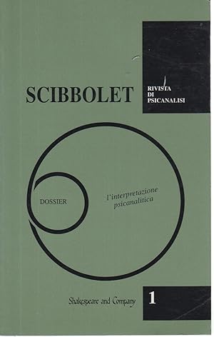 Imagen del vendedor de Scibbolet n. 1, 1994 Rivista di psicanalisi a la venta por Di Mano in Mano Soc. Coop