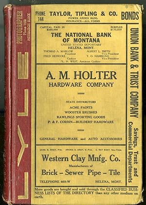 Polk's Helena (Montana) City Directory 1929