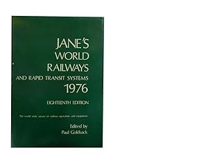 Jane's World Railways and Rapid Transit Systems 1976: Eighteenth Edition