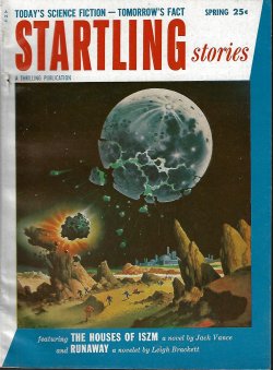 Seller image for STARTLING Stories: Spring 1954 ("The Houses of Iszm") for sale by Books from the Crypt