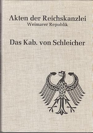 Das Kabinett von Schleicher 1932/33