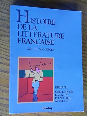 Bild des Verkufers fr Histoire de la litterature francaise: XIXe et XXe siecle zum Verkauf von Livresse
