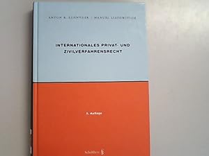 Imagen del vendedor de Internationales Privat- und Zivilverfahrensrecht. a la venta por Antiquariat Bookfarm