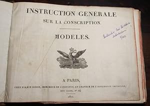 INSTRUCTION GENERALE SUR LA CONSCRIPTION - MODELES