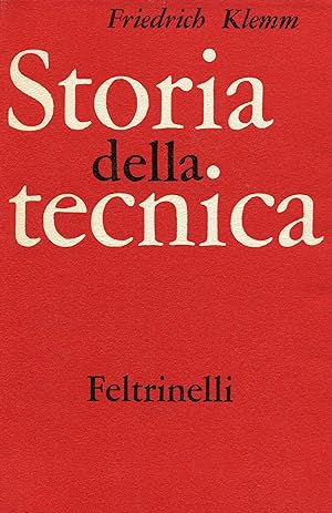 Bild des Verkufers fr Storia della tecnica zum Verkauf von Studio Bibliografico Marini