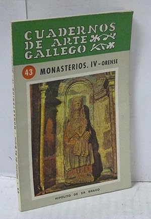 Imagen del vendedor de MONASTERIOS IV- ORENSE- CUADERNOS DE ARTE GALLEGO 43 a la venta por LIBRERIA  SANZ